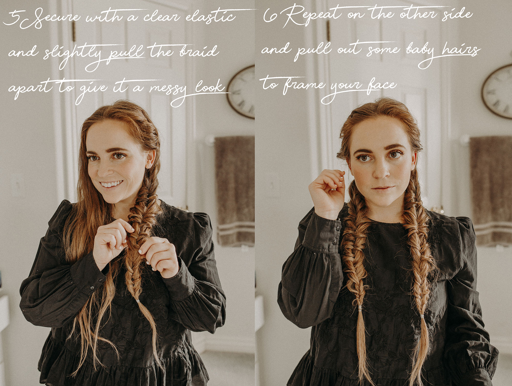  Step 7 - Finish off with some TRESemmé Compressed Micro Mist Hairspray Texture to secure the braid, but to also let it move, naturally.     Step 8 - Top your hairdo off with an accessory, if you want to give it an added punch. 