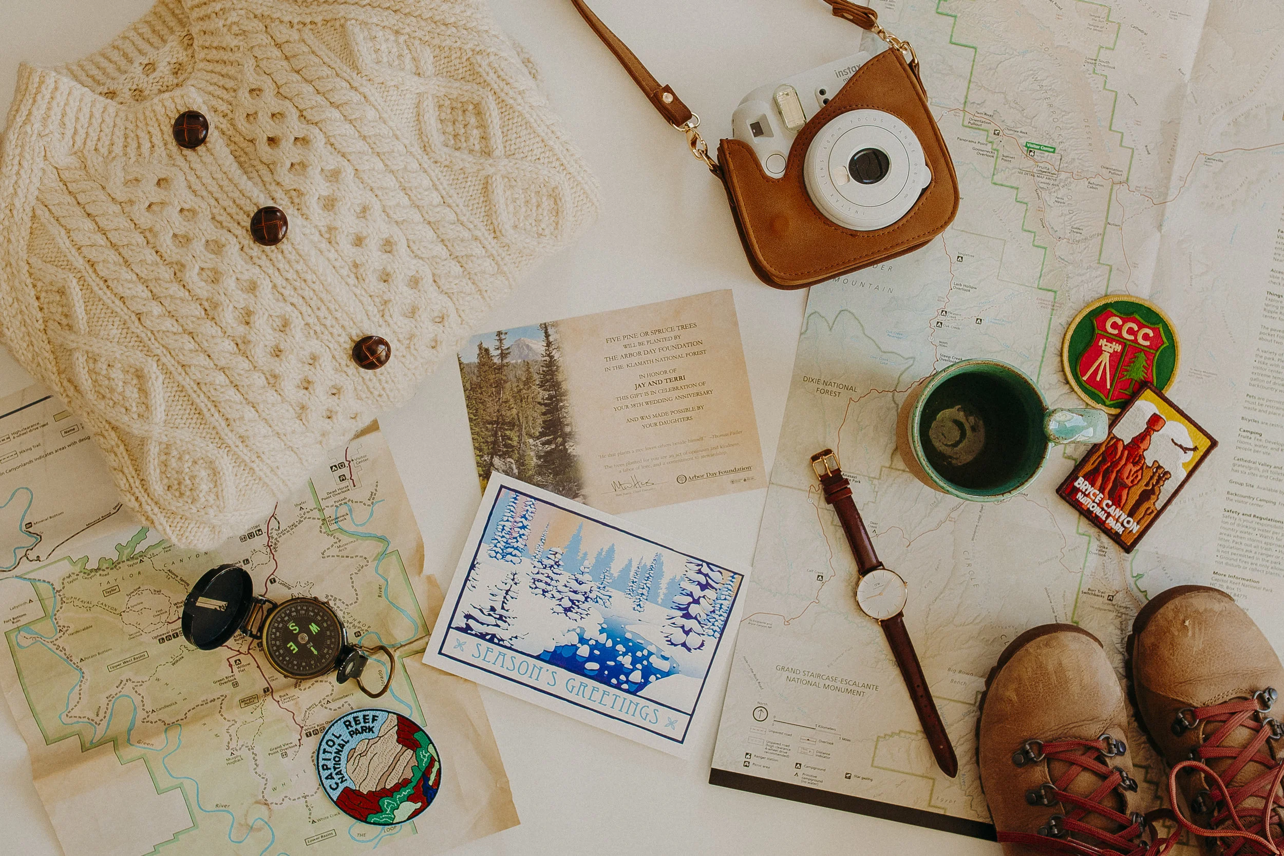 Give the Gift of Sustainable Life // Arbor Day Giftcard