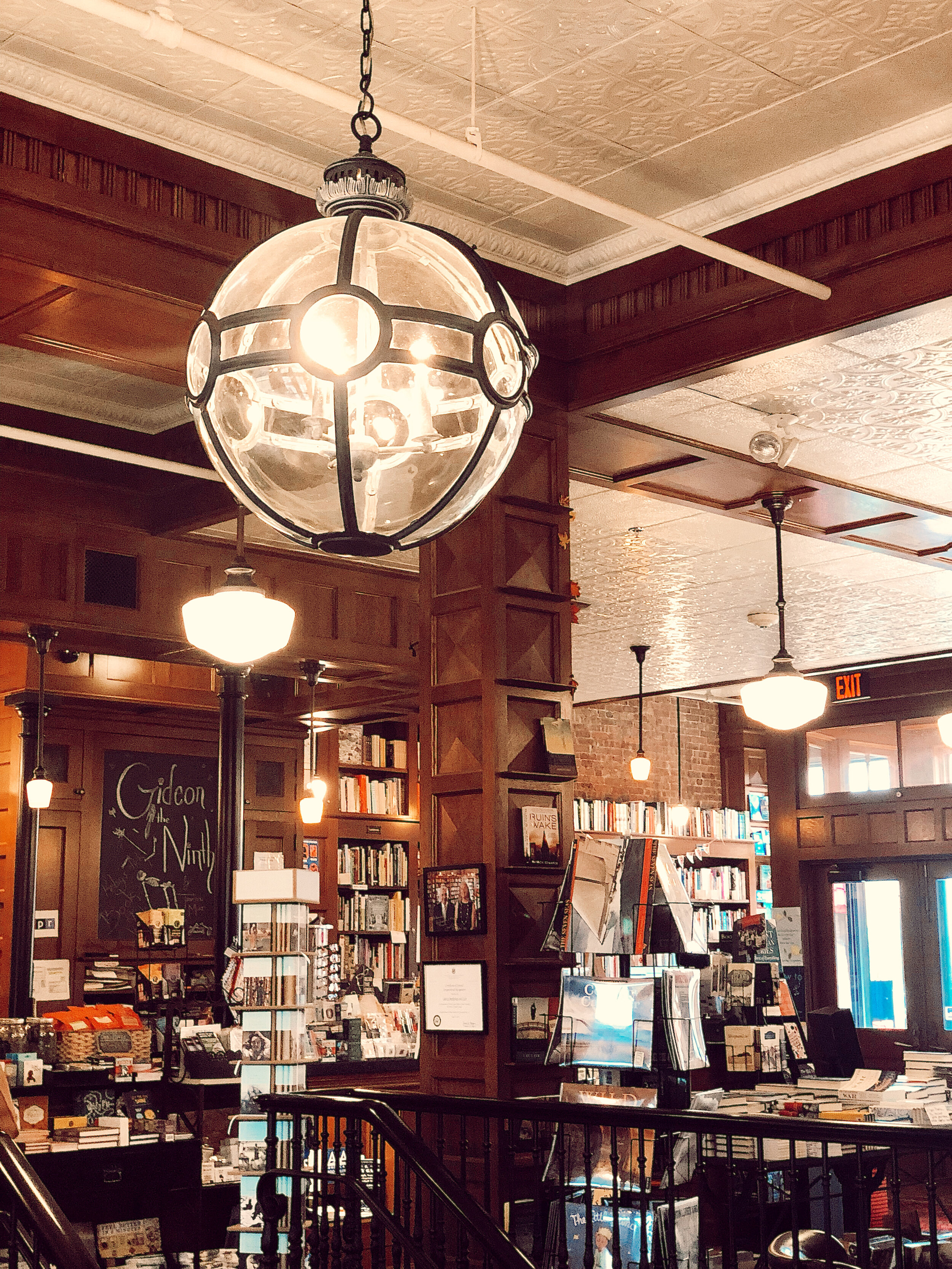  The interior of Savoy is stunning—with antique fixtures and flooring, elaborate trim, and even a few fairy houses to discover. 