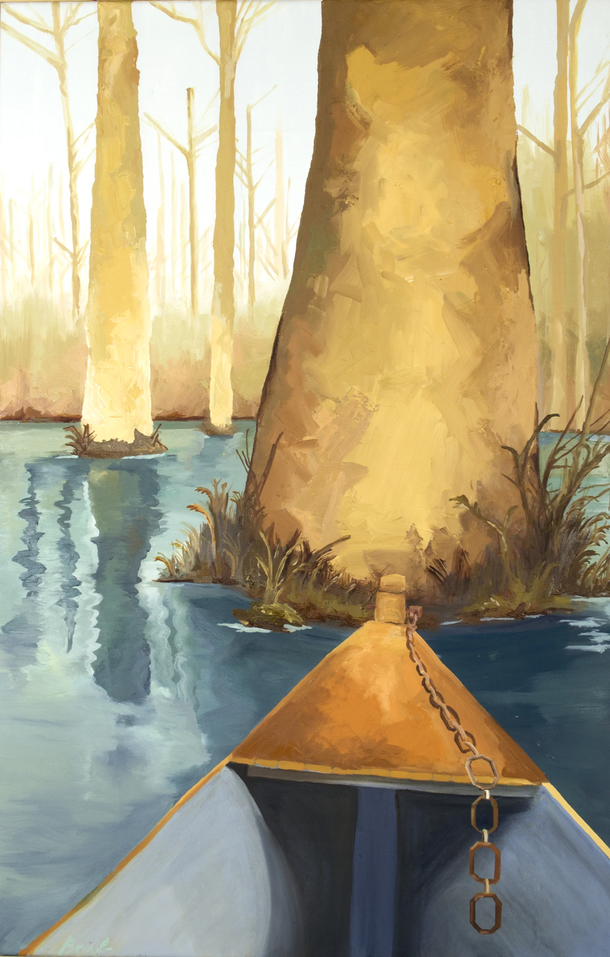 Cypress Gardens 26"x 40" oil on canvas SOLD