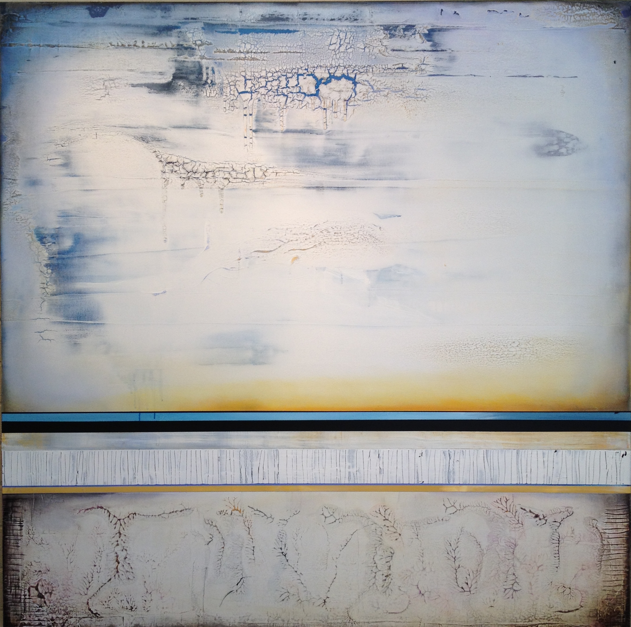  "ALMOST HOME", 2014, 60"x60", on canvas. In private collection 