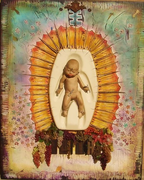 “Faith”, 2006, 60x48, in private collection collaboration with Bobby Furst