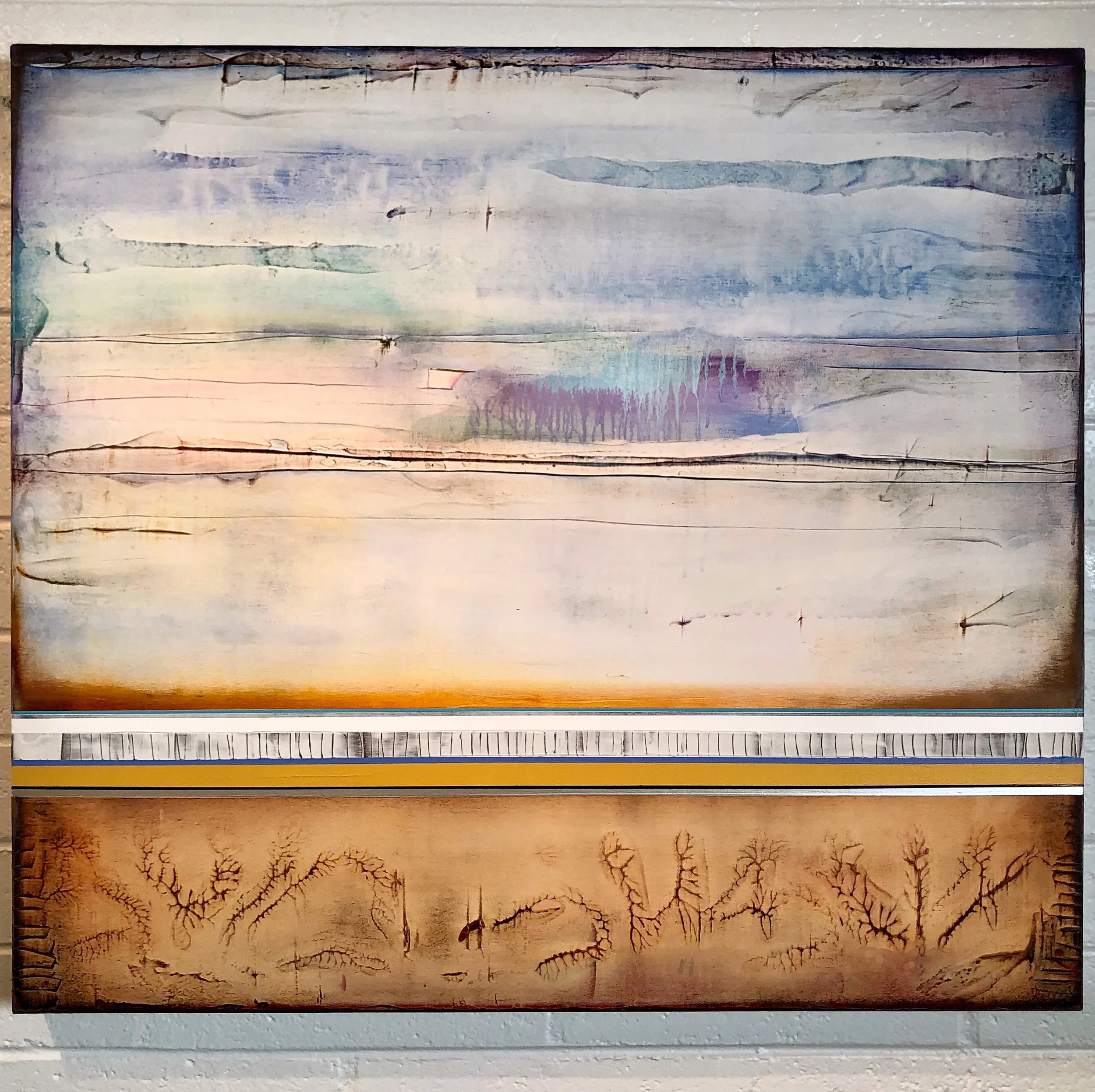 “A NEW DAY”, 2019, 36x40, in private collection