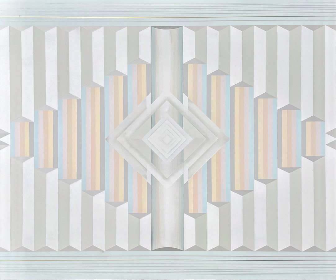 INNER LIGHT: 2021, 60x72, acrylic on canvas  In collection Albuquerque NM