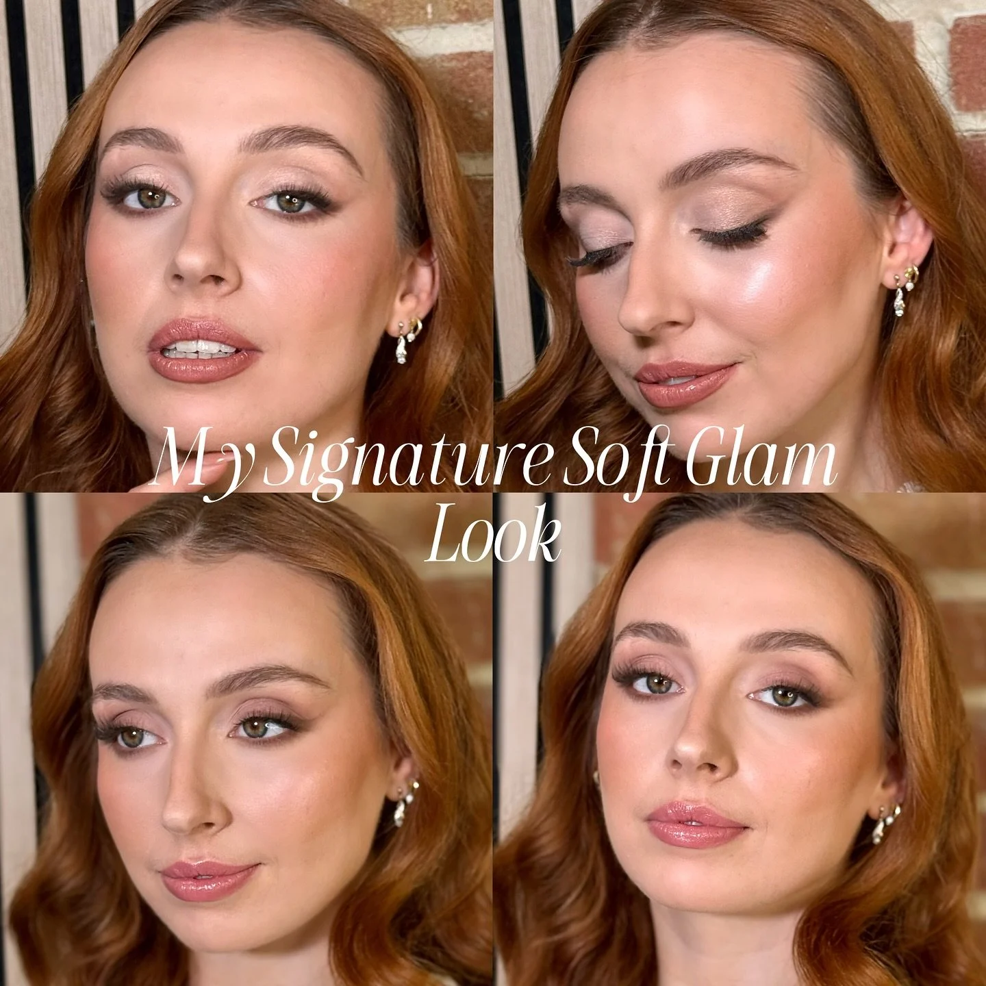 My Signature Soft Glam Look – Step by Step ✨
Soft glam is all about flawless skin, lifted eyes, and that effortless glow that never feels heavy 💕
In this post, I’m breaking down exactly how I create my go-to glam — from skin prep