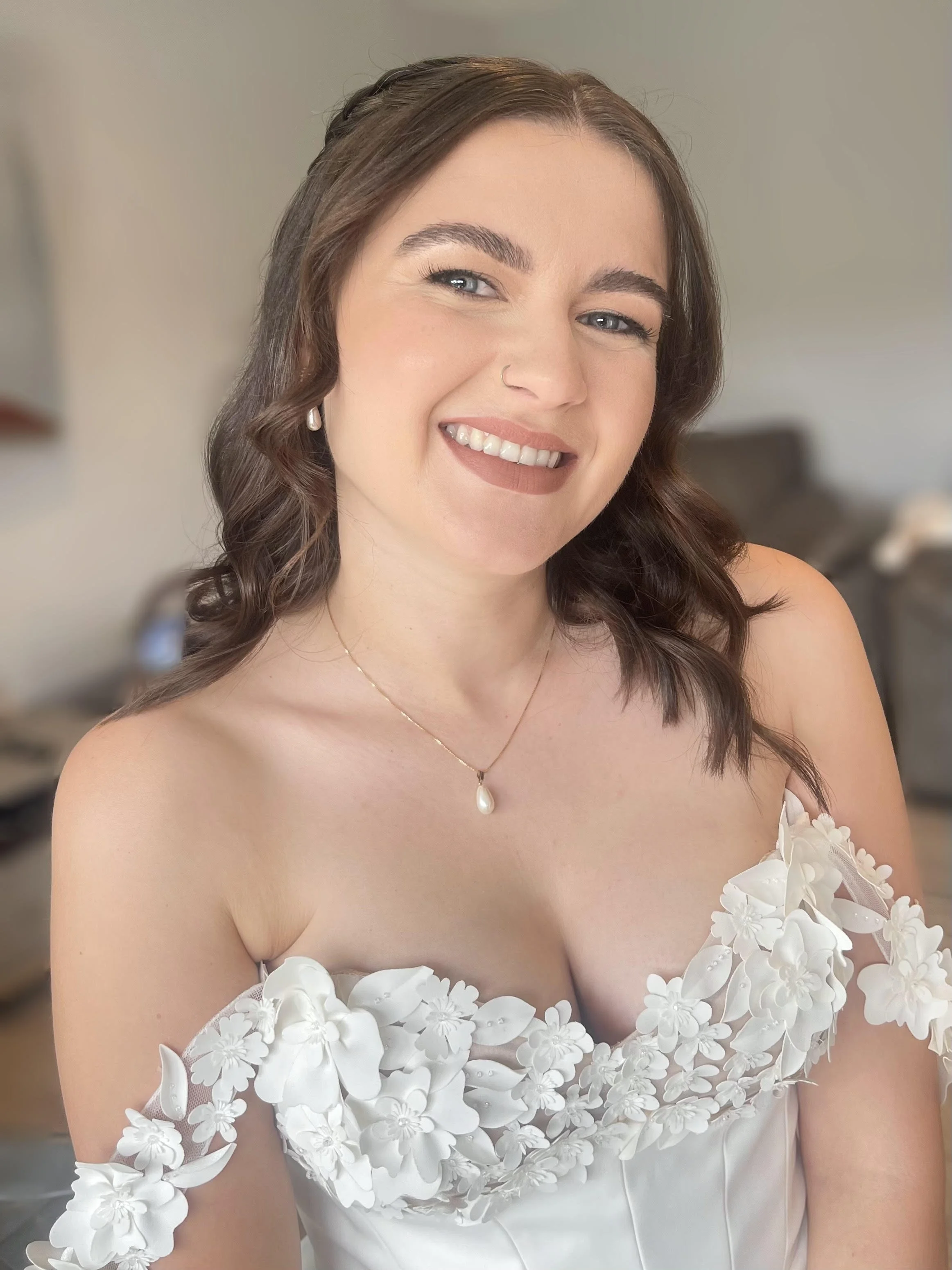 Matte Bridal Makeup Look