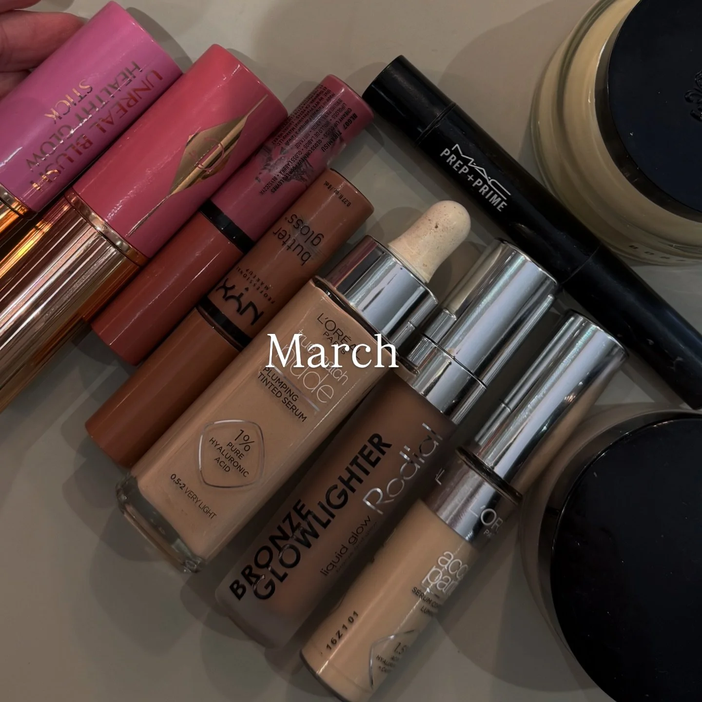 Just abit of March&hellip; 

Lots of bridal trials which I can&rsquo;t share right now so have some personal and beauty bits 🩷 March consisted on being poorly 90% of the time😂🦠 anyone else feel the same at the moment?! 

Enjoy pictures of the newe