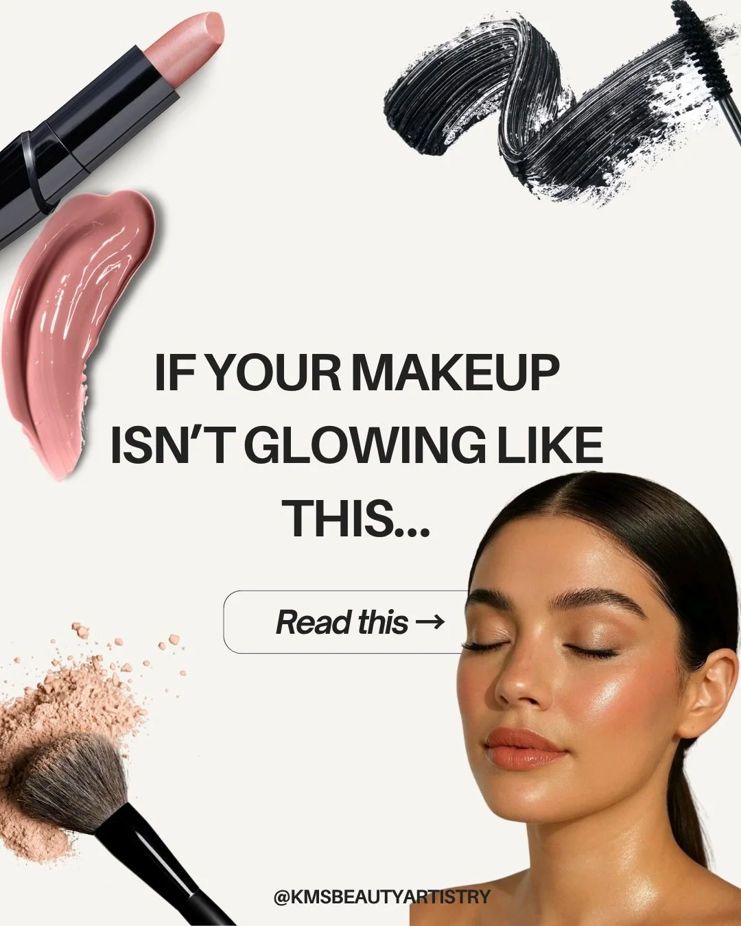 Most brides think &ldquo;glowy makeup&rdquo; is just highlighter&hellip;👇🏽

It&rsquo;s not.

It&rsquo;s the products underneath that change EVERYTHING.

These are my go-to products for creating that soft, radiant bridal skin that actually lasts all