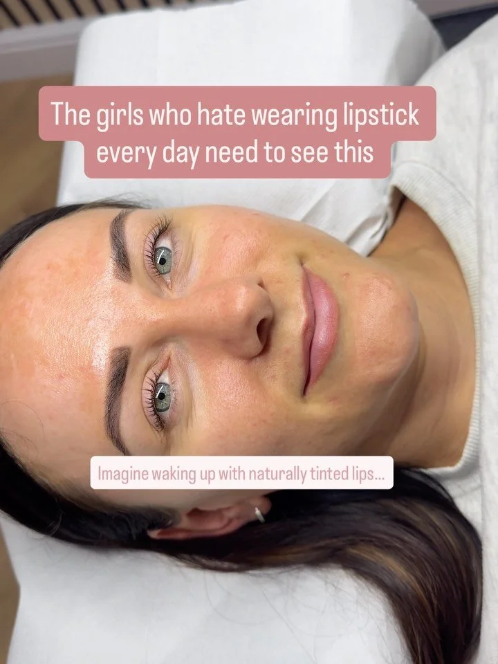 The girls who feel &ldquo;unfinished&rdquo; without lipstick will understand this 👀

Lip blush isn&rsquo;t about creating bigger lips.

It&rsquo;s about restoring colour, improving definition and helping you feel more confident with less makeup.

On