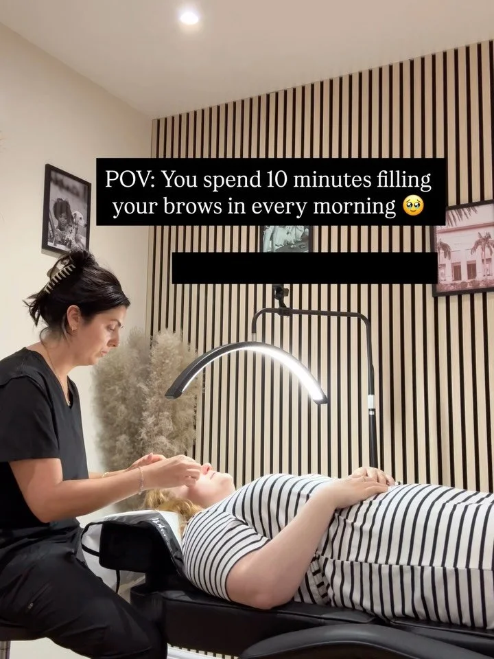 Some appointments aren&rsquo;t about changing your face&hellip;

They&rsquo;re about getting 10 minutes of your mornings back.

No rushing to fill in gaps.
No checking your brows in every mirror you walk past.
No spending ages trying to get them even