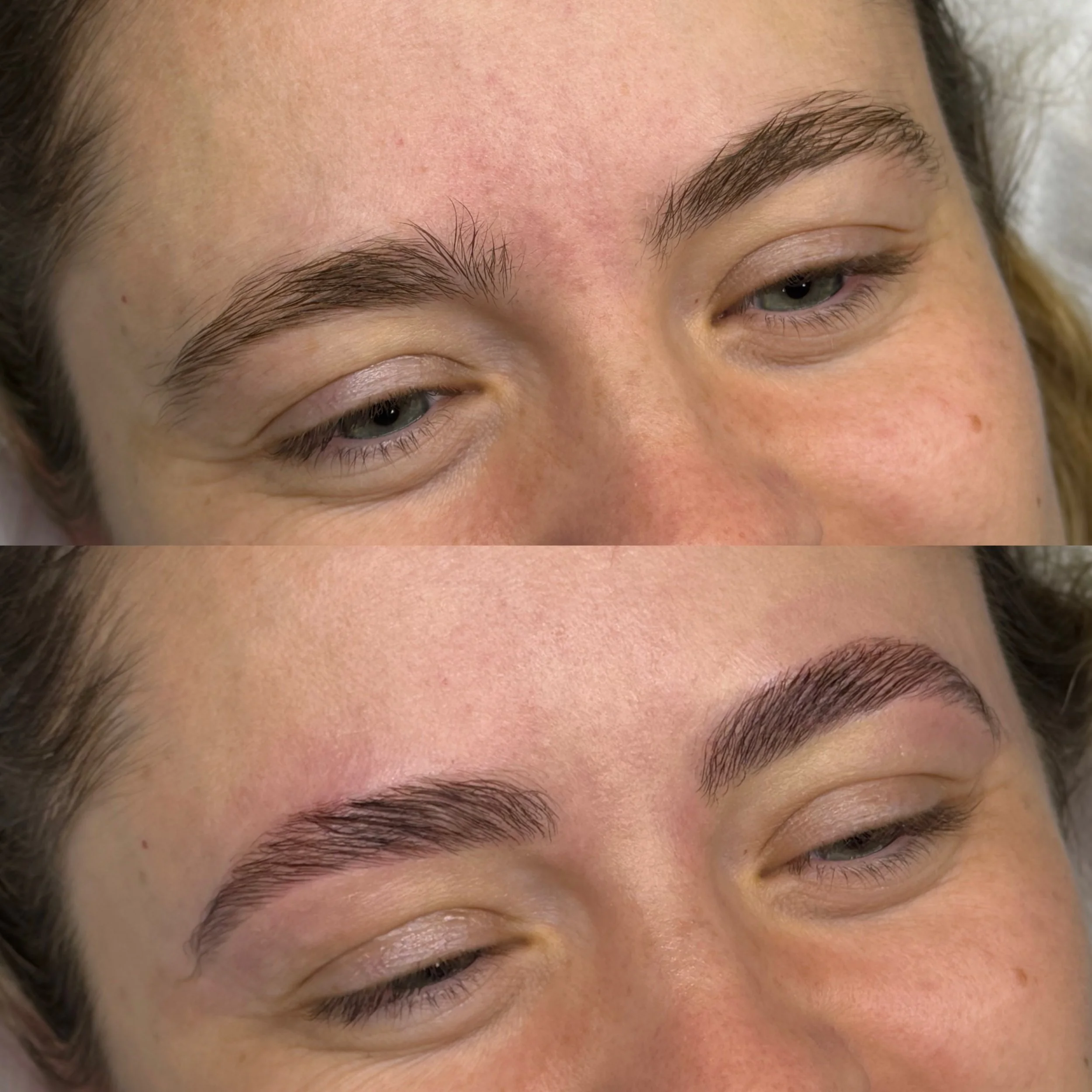 Natural Brow Lamination Results