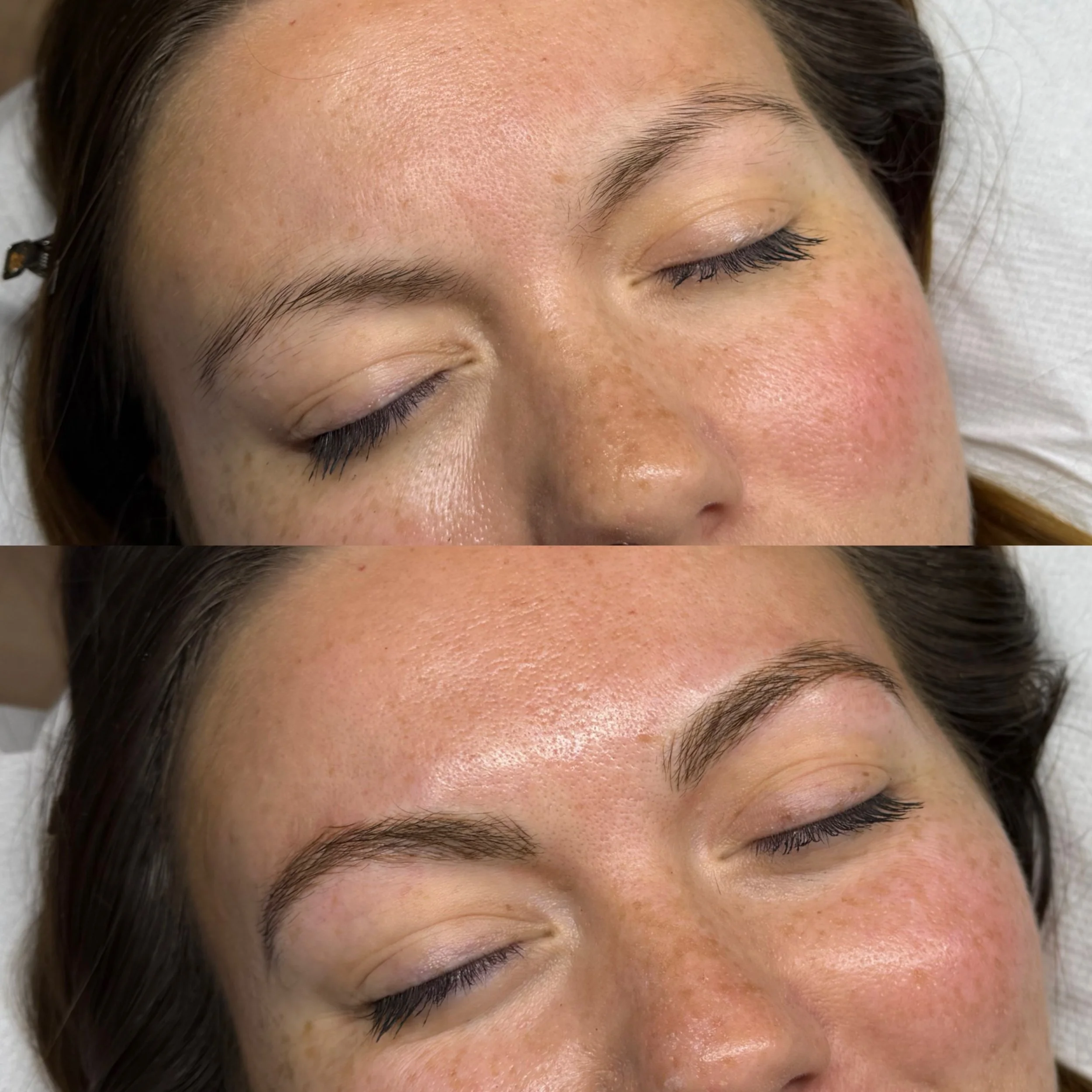 Natural Microblading Before &amp; After