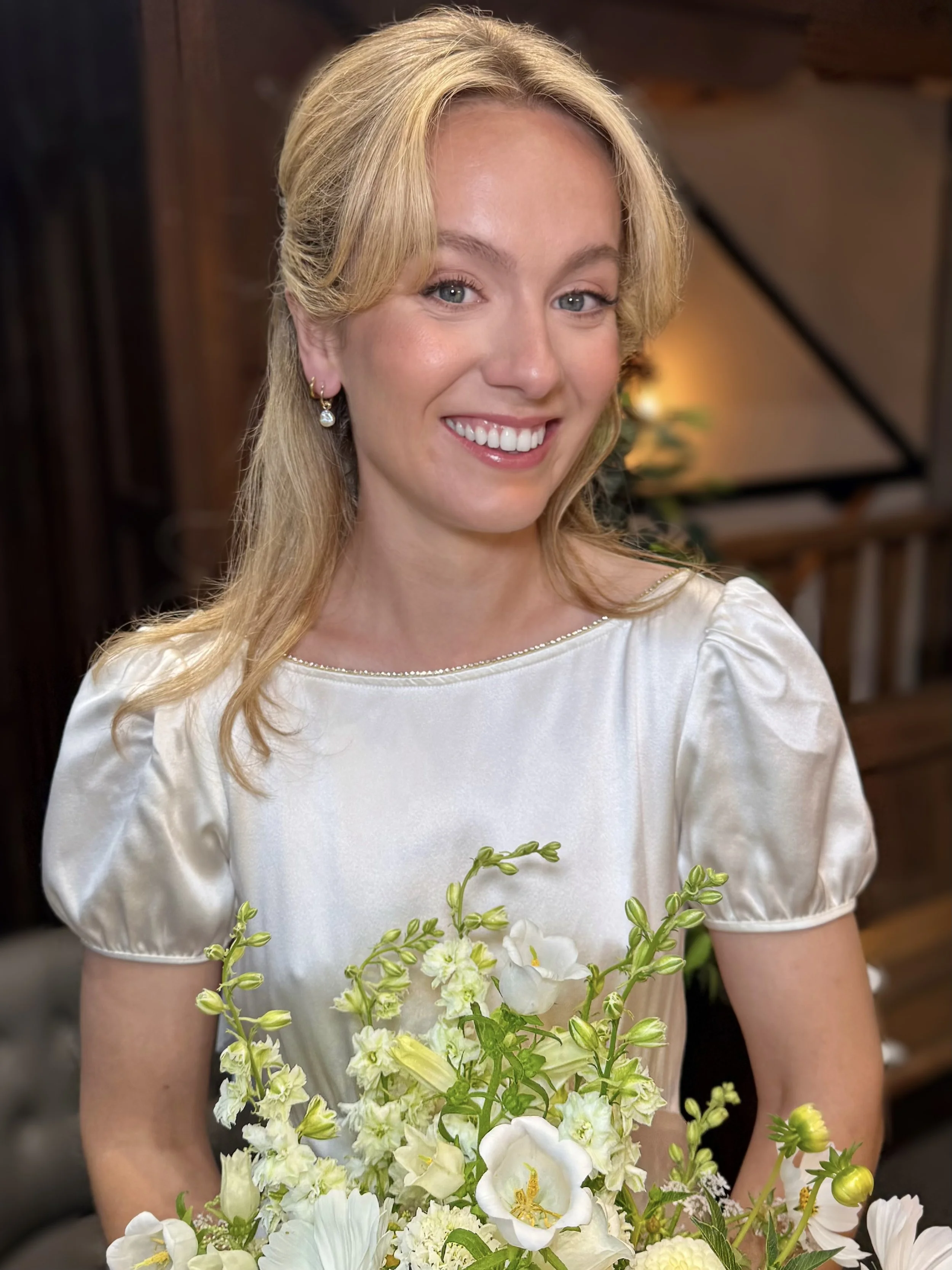 Natural Bridal Makeup Before &amp; After
