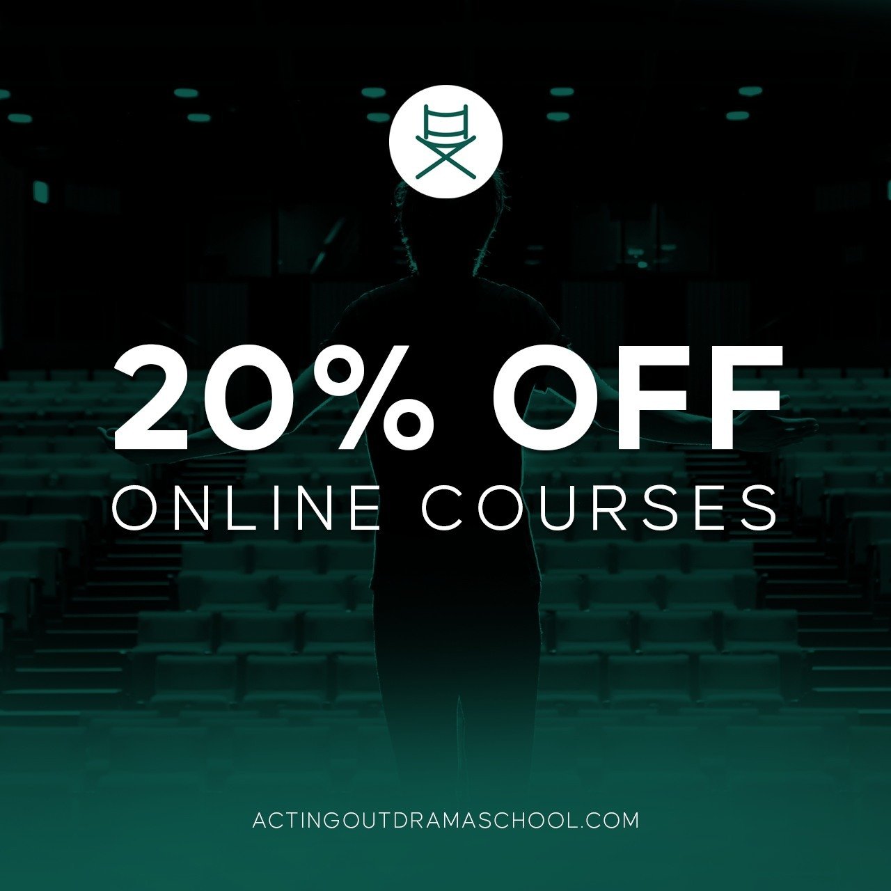To continue on our celebrations for our 20th Anniversary this week, we're offering an exclusive 20% discount on our online courses! 😍

Use the code HAPPY20 until Monday, 6th May on the following online courses:

STANISLAVSKI INTENSIVE 

SHAKESPEAR A