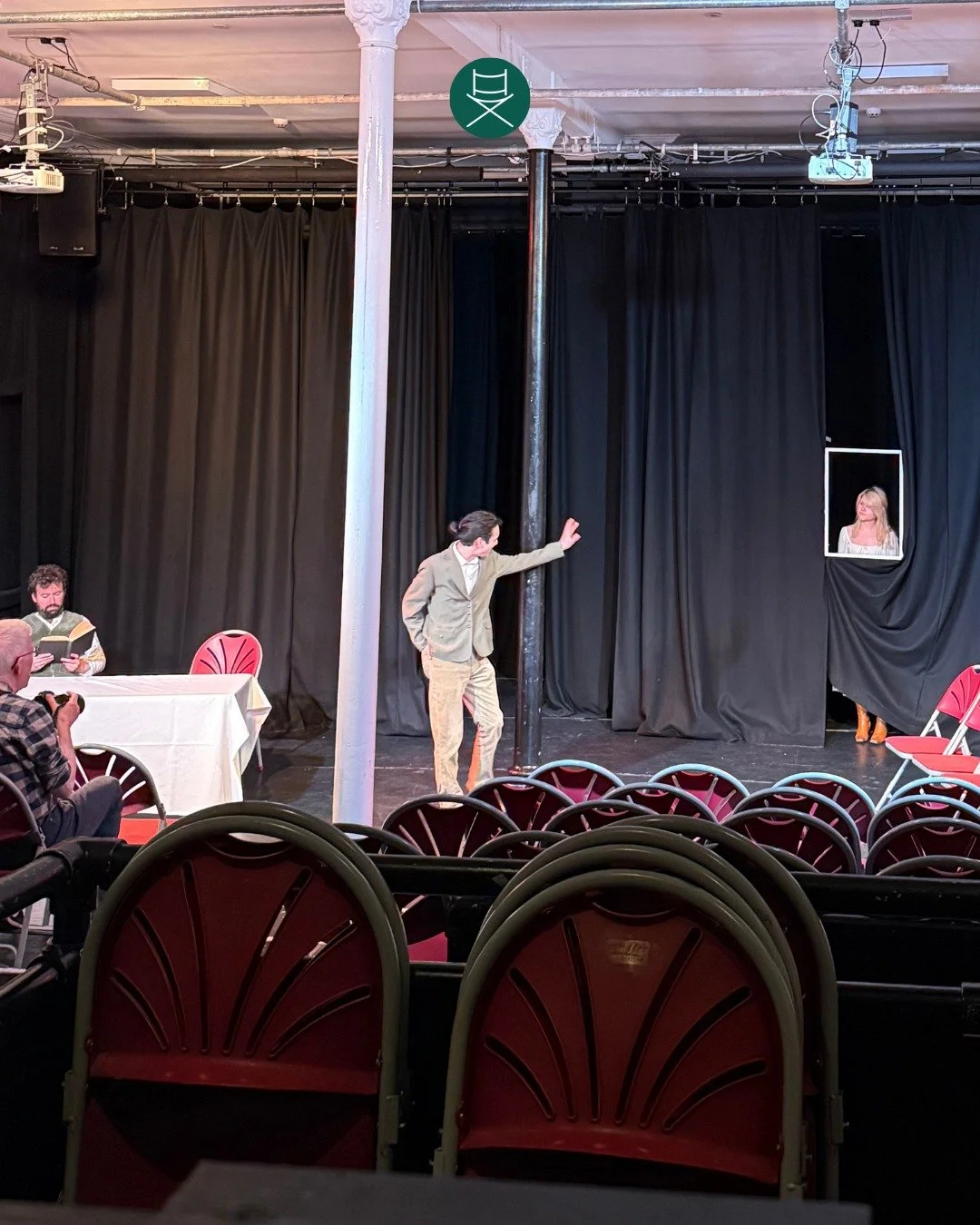 Here&rsquo;s a glimpse into rehearsals for our May production of Ernest, where hard work, creativity, and collaboration brought the story to life.

📸 Photo credit by: @tallboyperformingarts

#ActingOutDramaSchool #RehearsalLife #TheatreTraining #Dra