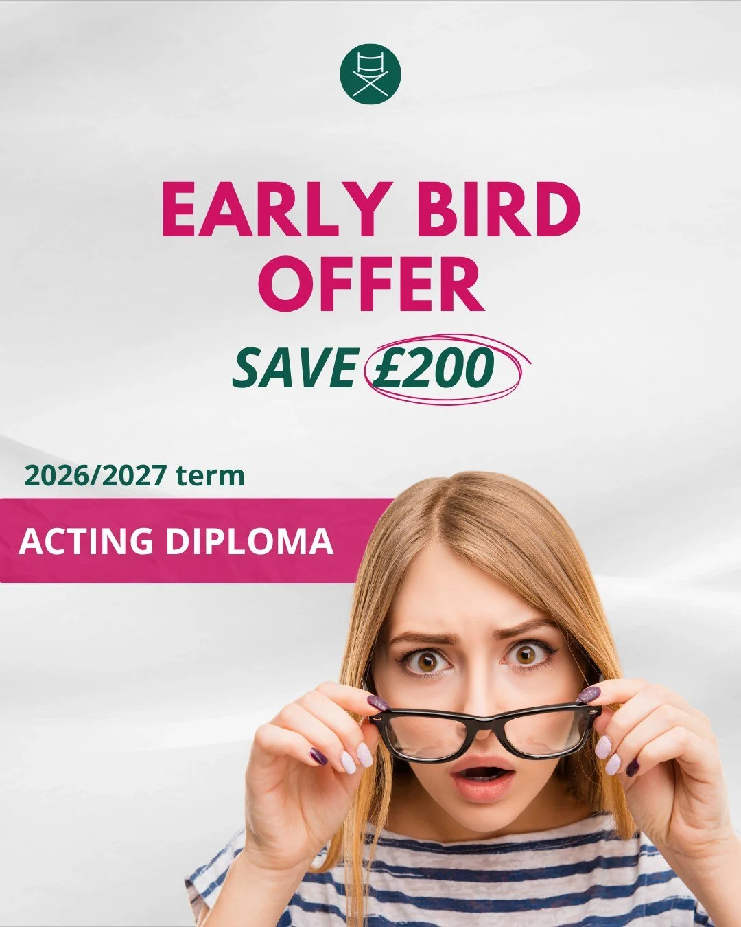 Are you finally ready to pursue acting seriously? 
Whether you're aiming for professional roles or further study, our Acting Diploma Course is your next big step.

✅ Equity-vetted and industry recognised
✅ Optional ATCL qualification (Foundation Degr