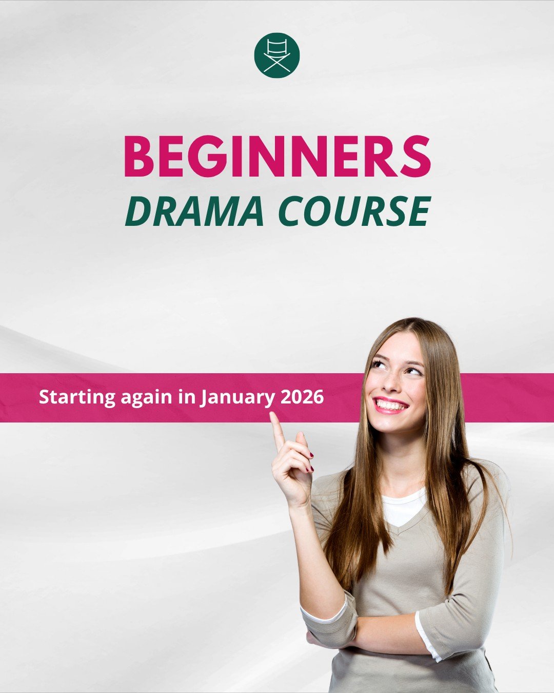 Maybe it&rsquo;s been years since you last performed.
Maybe you&rsquo;ve never stepped on a stage &ndash; but something inside you is curious.

Our Beginners Drama Course is made for adults who want to try something new, reconnect with their creativi