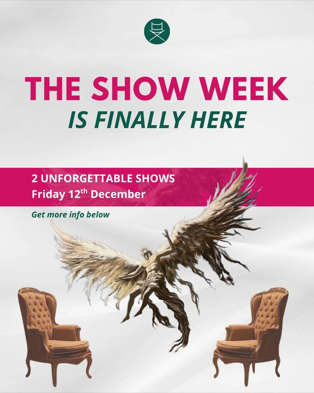 The week has arrived&hellip; our students are hitting the stage this Friday!

Get ready for an unforgettable night of live theatre, passion, and powerful performances from our Intermediate and Advanced Acting students.

📅 Friday 12 December
📍 Augus