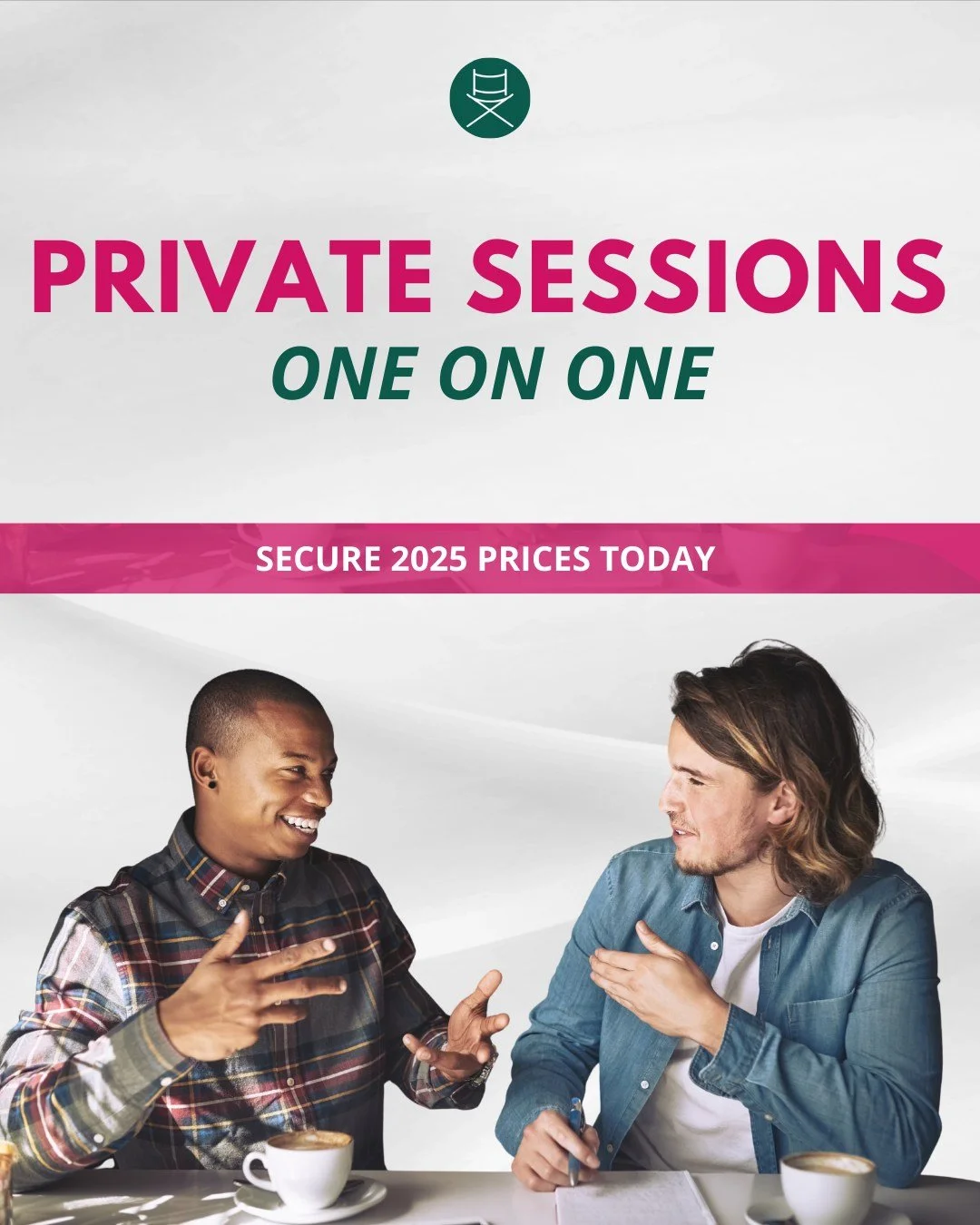 Been thinking about booking a private session with us? Now&rsquo;s the time!

Whether you're working on your acting, tackling an accent, boosting your confidence or prepping for an audition, our 1:1 sessions are fully tailored to you:

🎭 Acting
🎤 P