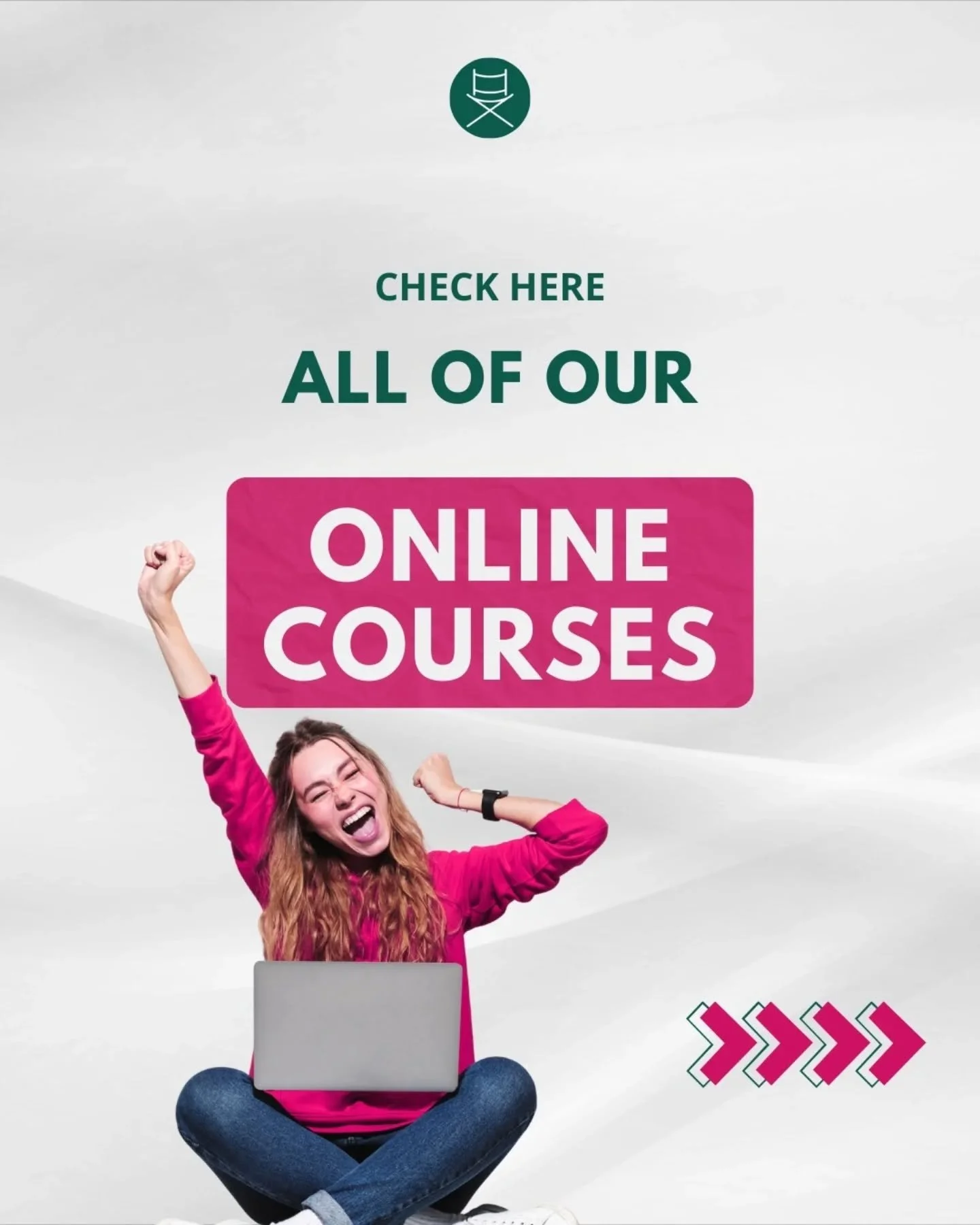 🎓 Explore Our Online Courses,  Start Anytime!

Whether you're stepping into acting for the first time or looking to deepen your skills, we&rsquo;ve got an online course that fits around your life.

✨ Train at your own pace
✨ Learn from expert coache