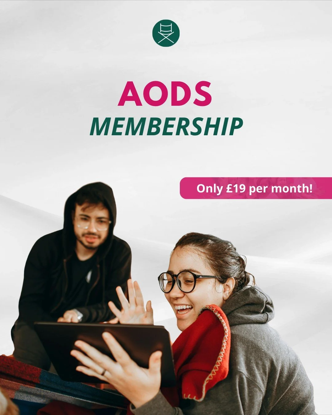 Did you know you can actually join our Acting Out Membership for only &pound;19 a month?
Most people are shocked when they hear that, because you get so much inside it.

If you want to keep improving, stay motivated and feel supported in your acting 