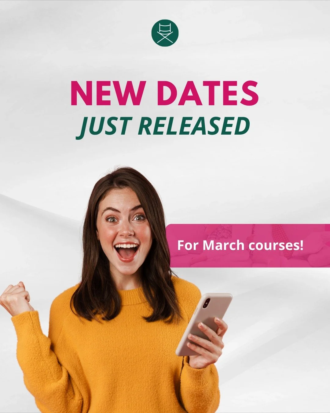 New term dates are here for March and enrolment is officially open!

If you want to build confidence, try acting or finally work on your public speaking, this is your chance to jump in with us this spring.

🗓 18 March to 13 May 2026
📍 Edinburgh

🎤