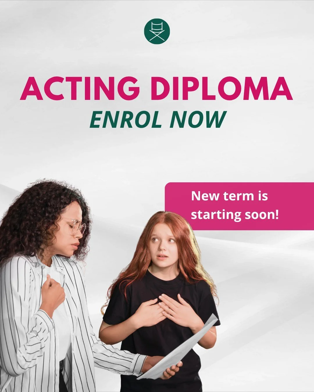 A lot of people come into the Acting Diploma not knowing what they are capable of 🎭

And somewhere along the way, things shift.
You start understanding the work, making stronger choices, trusting yourself more.

It is not just about learning theory,