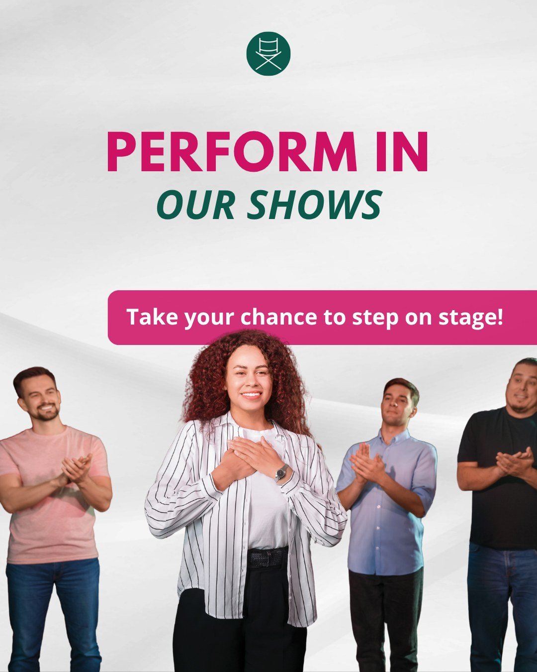 If you have ever thought about stepping on stage, this is your chance!

Our Intermediate and Advanced classes lead directly into live performances this December.
Two classes, two shows, built from the ground up over the term.

From first rehearsals t