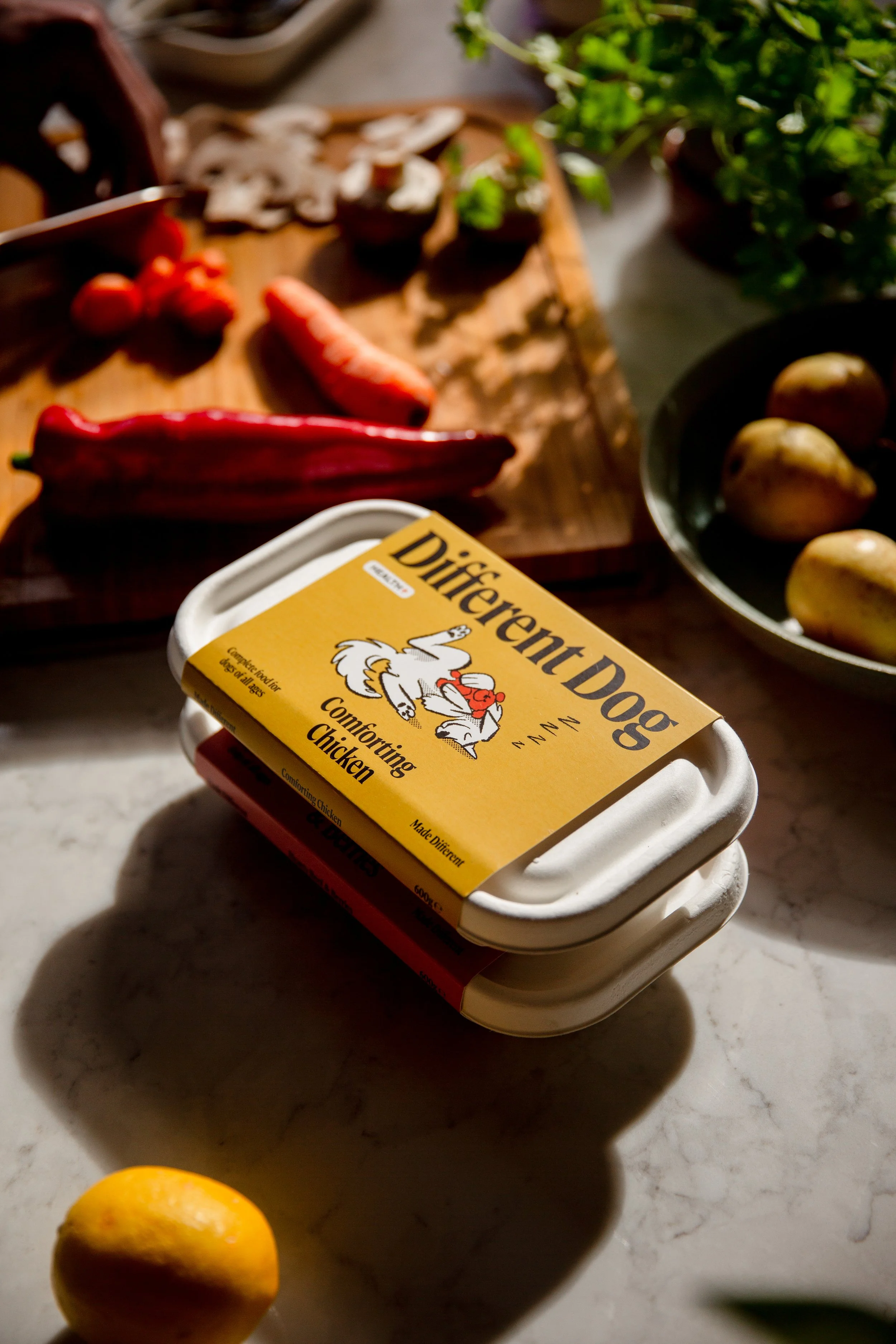 Different Dog dog food, Commercial pet brand photographer Yorkshire Manchester UK