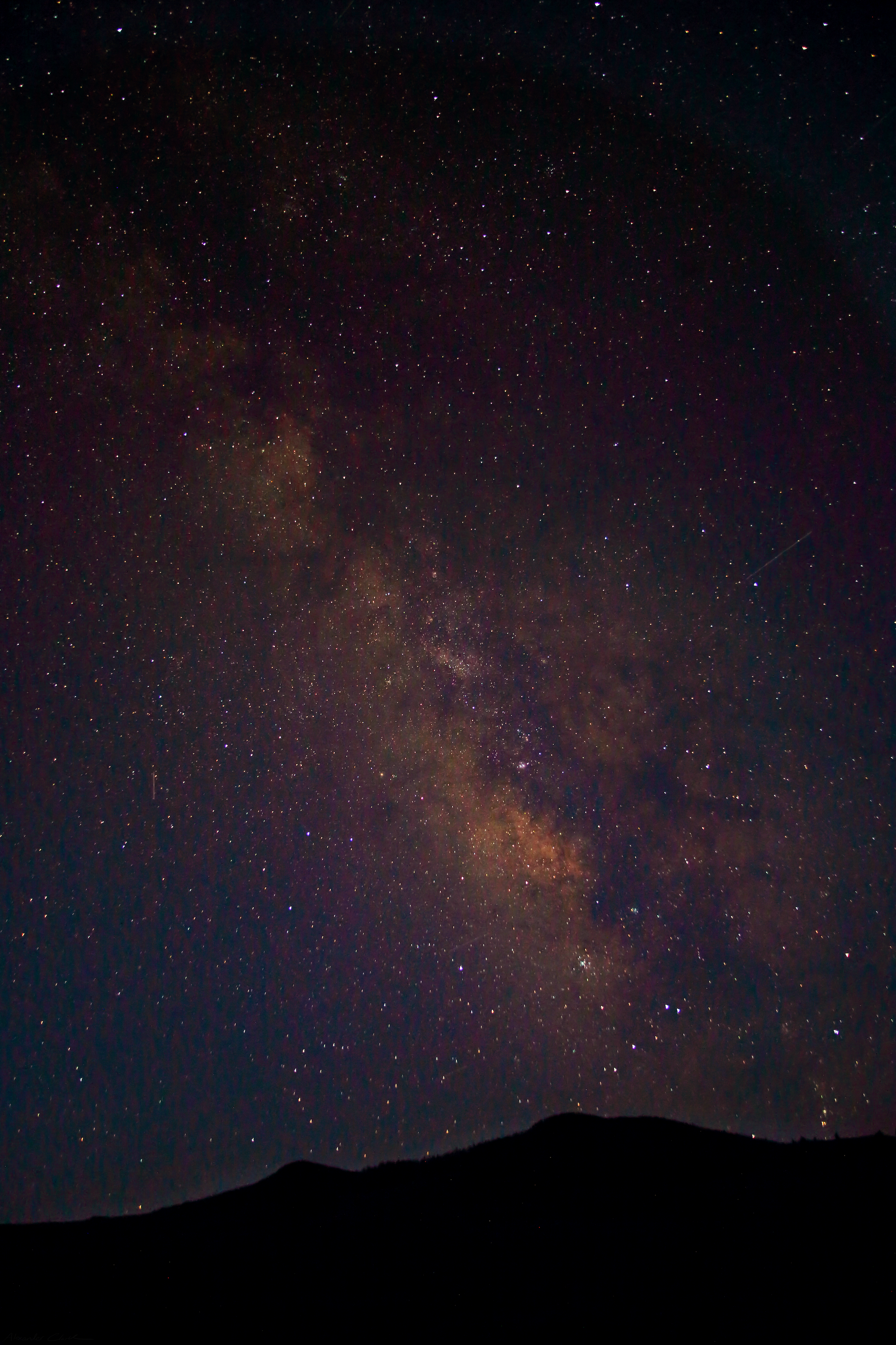   Milky Way over the sagebrush   Gunnison, CO 