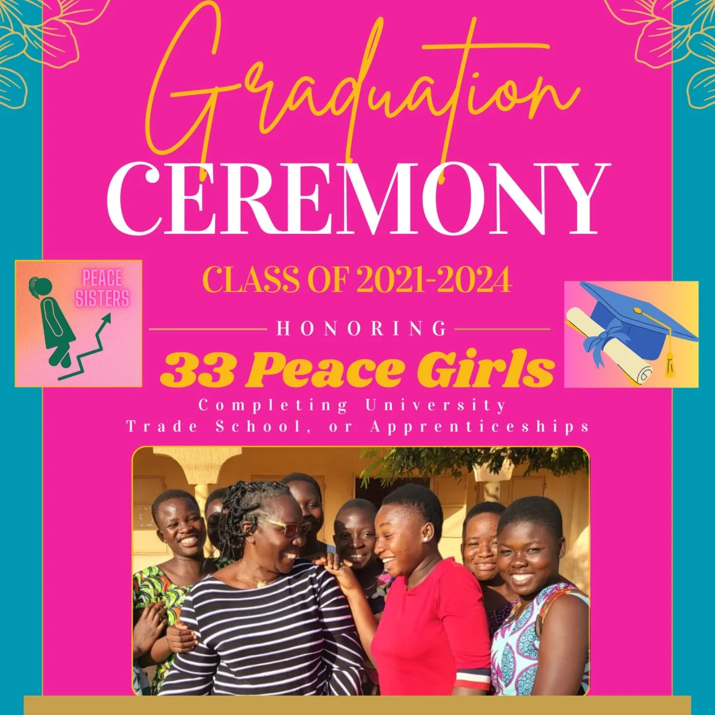 33 Peace Girls Graduate!