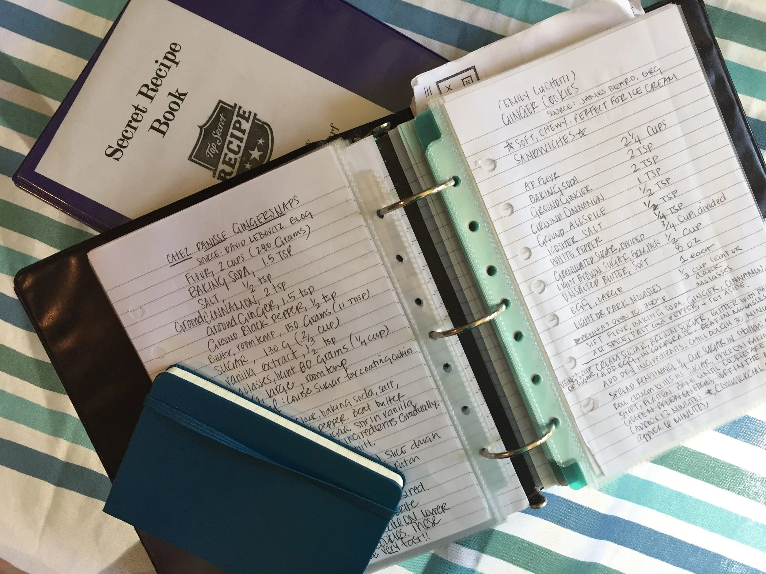 The importance of an original secret recipe book