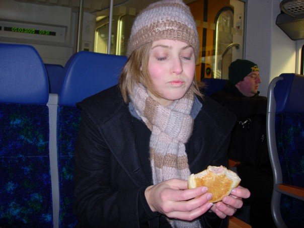 eating pastries on the Danish train.jpg