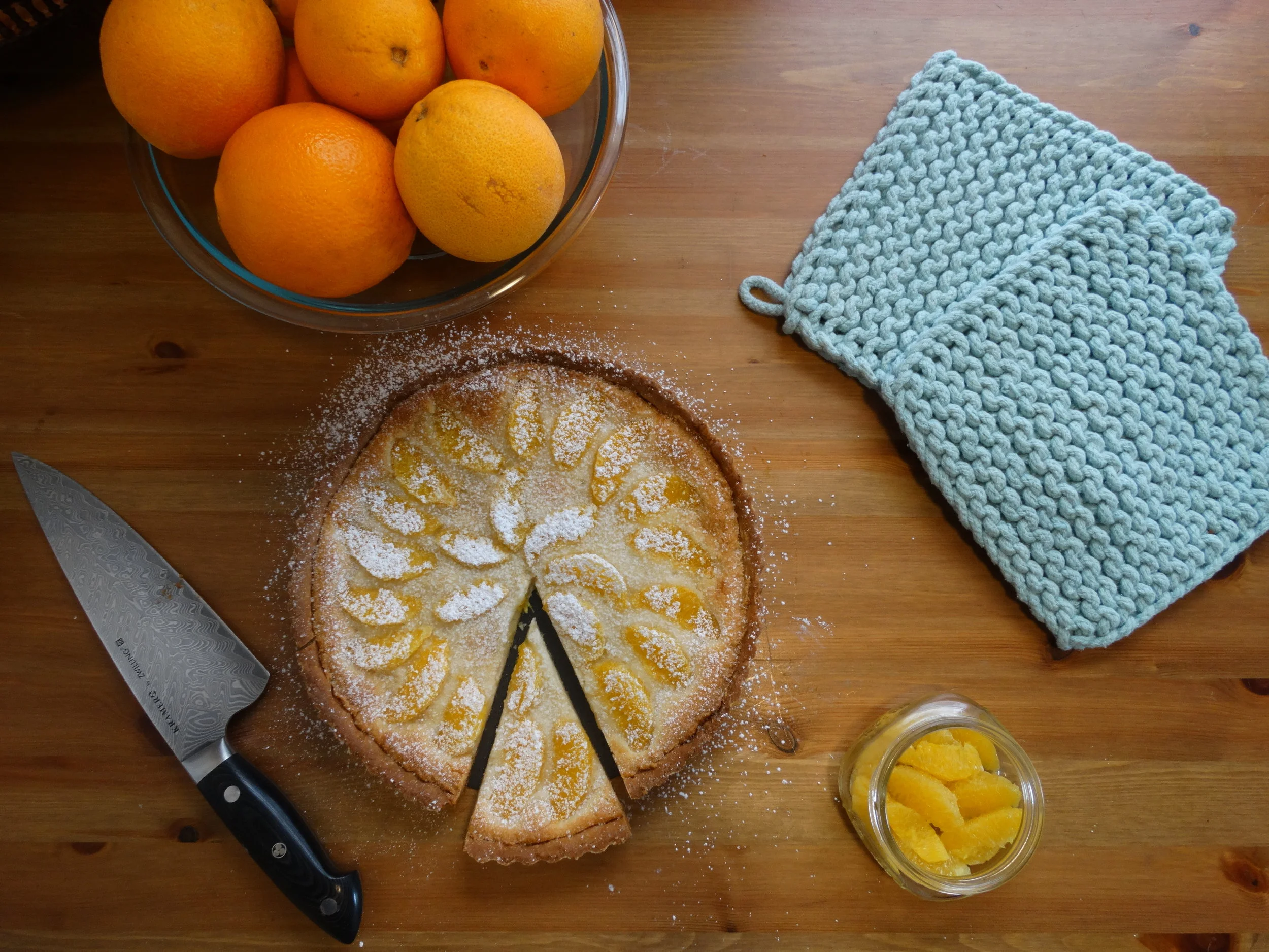 Cookbook Spotlight: Around My French Table by Dorie Greenspan (+orange frangipane tart recipe)
