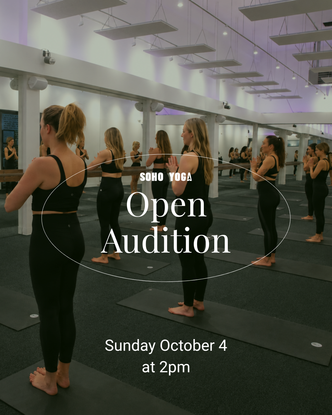 Open Audition: We are hiring yoga teachers!