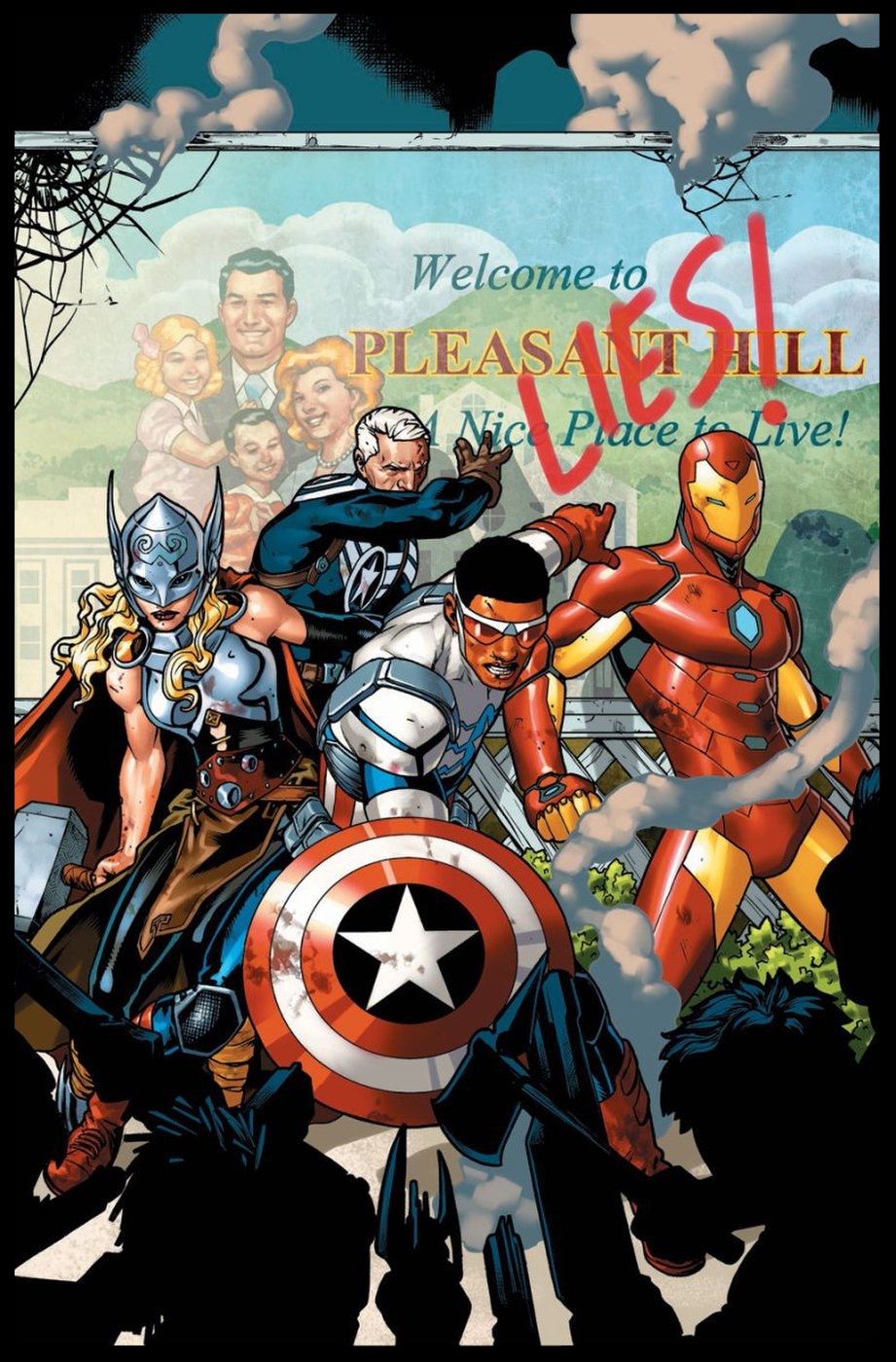 Assault on Pleasant Hill Alpha Cover