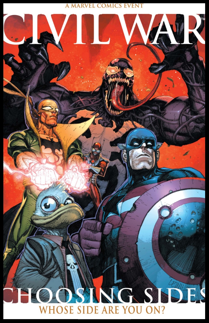 Civil War: Choosing Sides #1 Cover