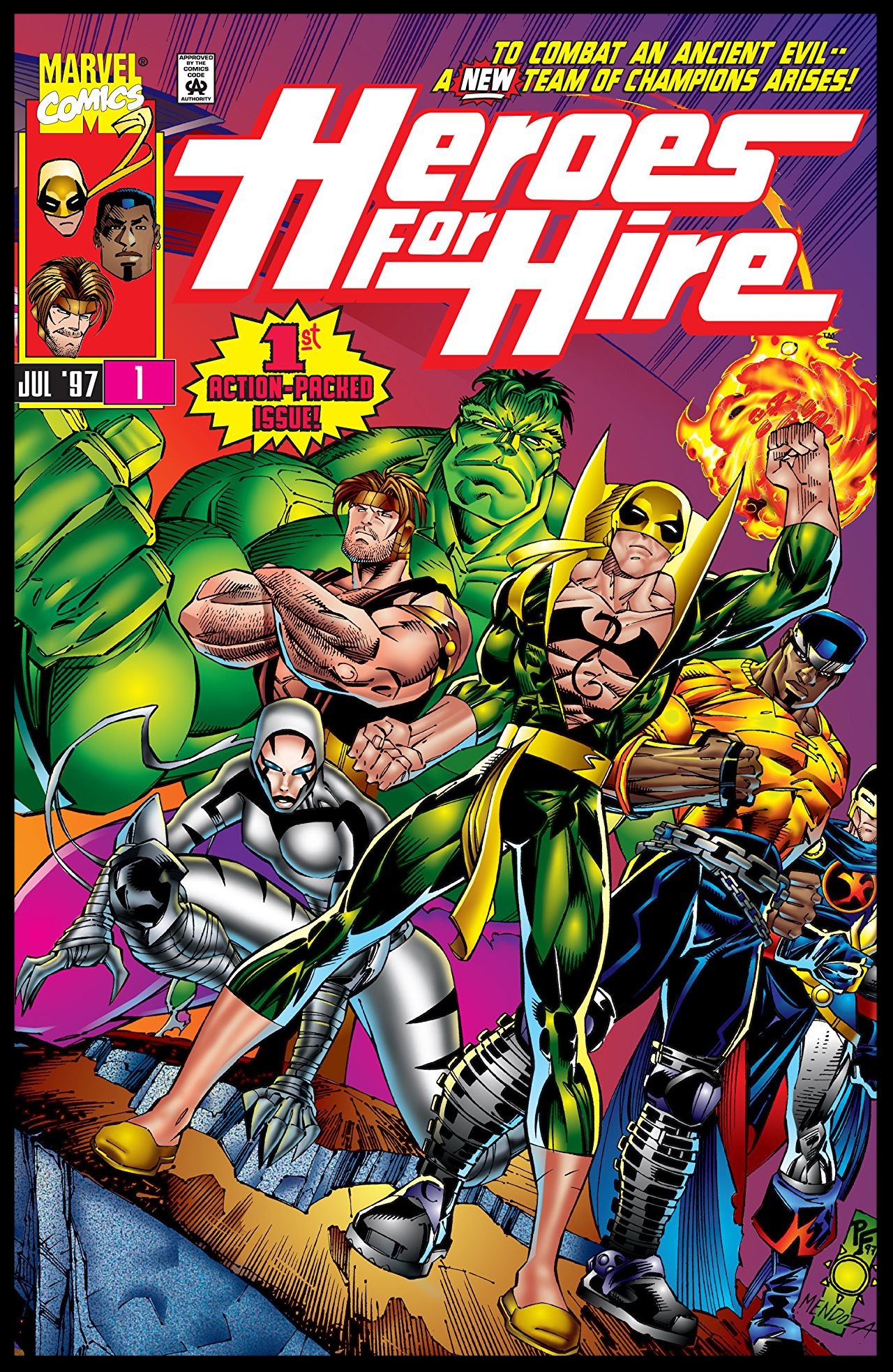 Heroes for Hire #1 Cover
