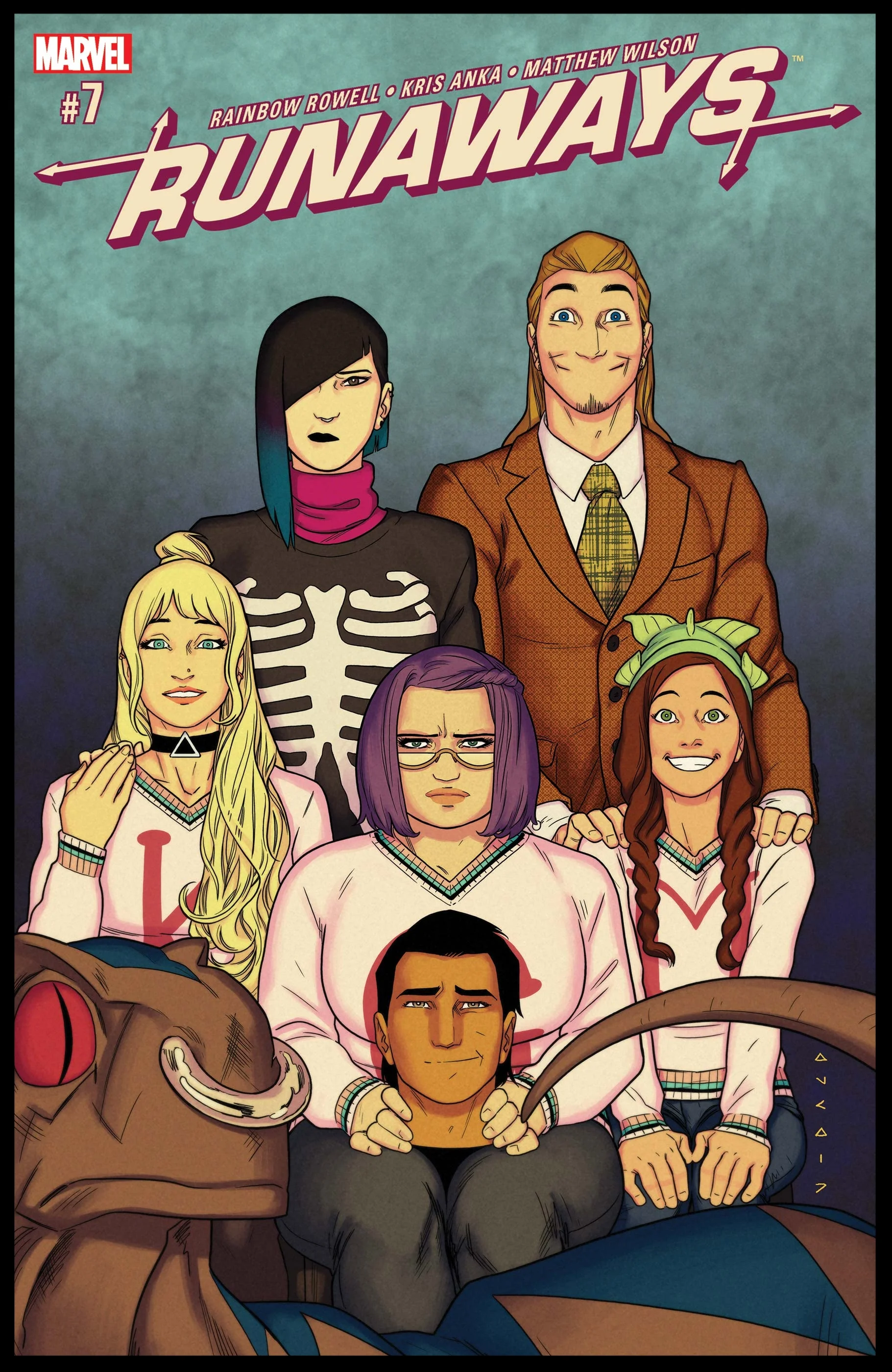 Runaways (2017) #1 Cover