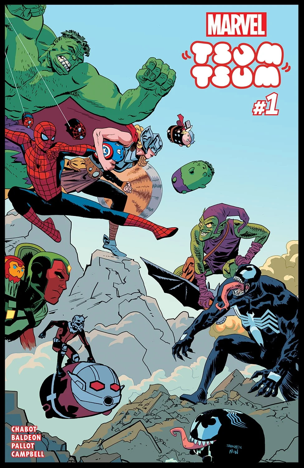 Marvel Tsum Tsum #1 Cover