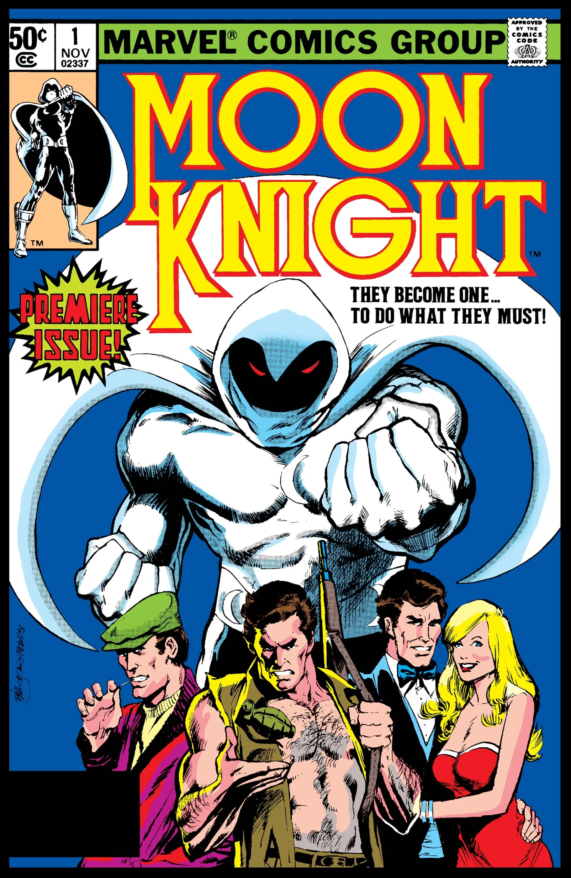 Moon Knight (1980) #1 Cover