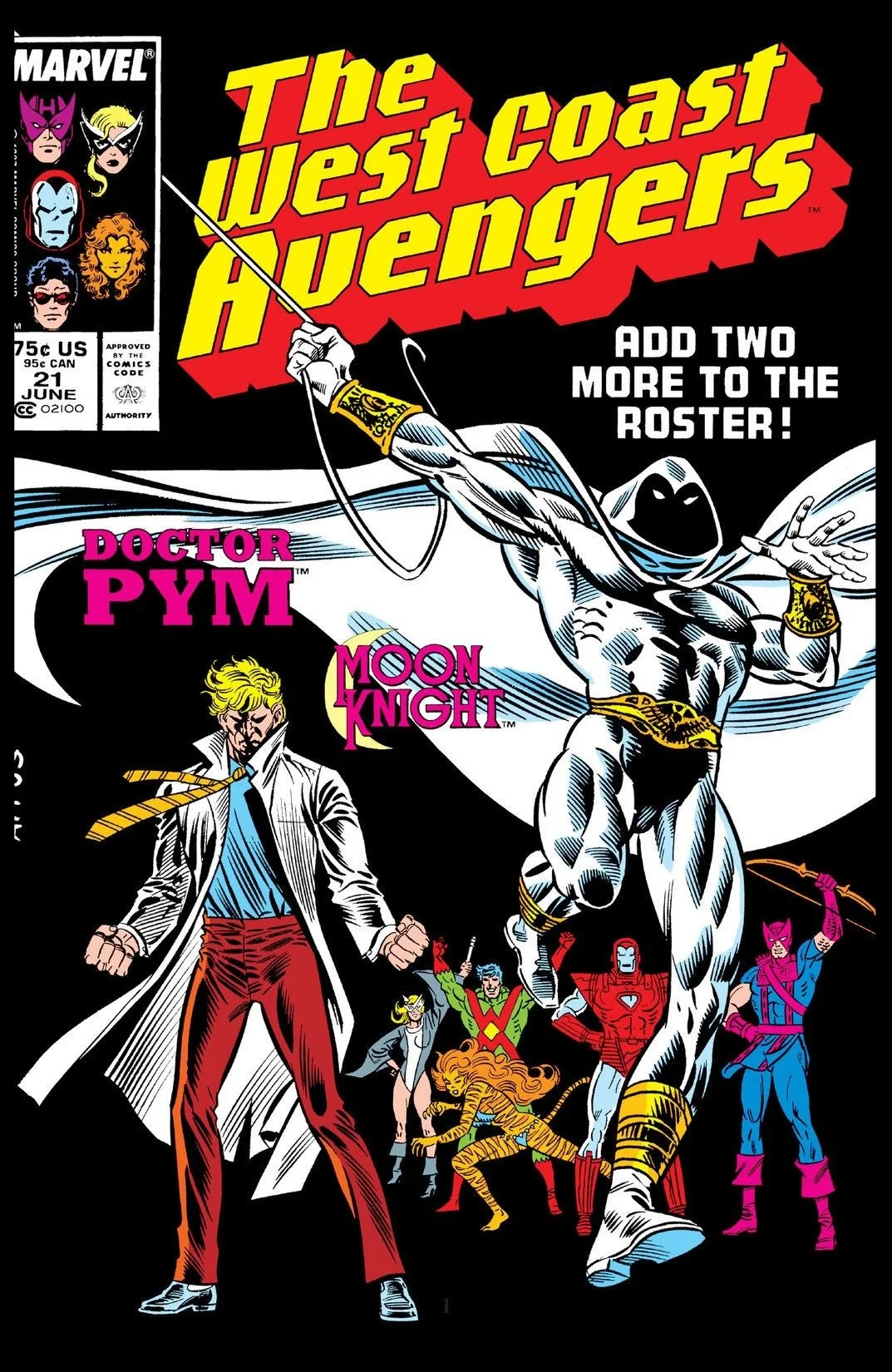 West Coast Avengers #21 Cover