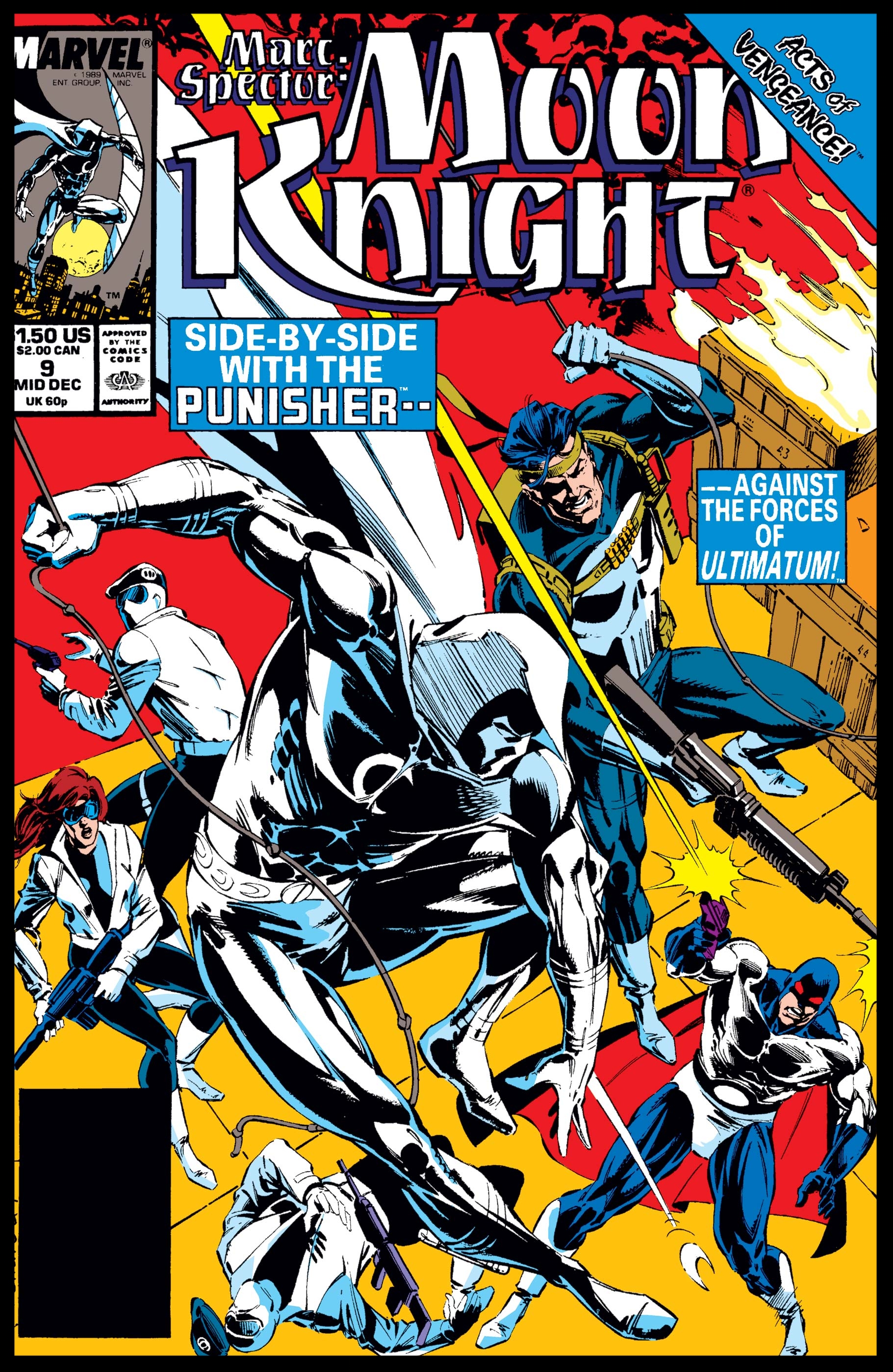 Moon Knight Comics, Moon Knight Comic Book List