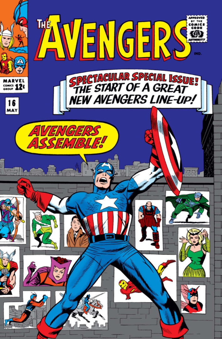 The Avengers #16 Cover