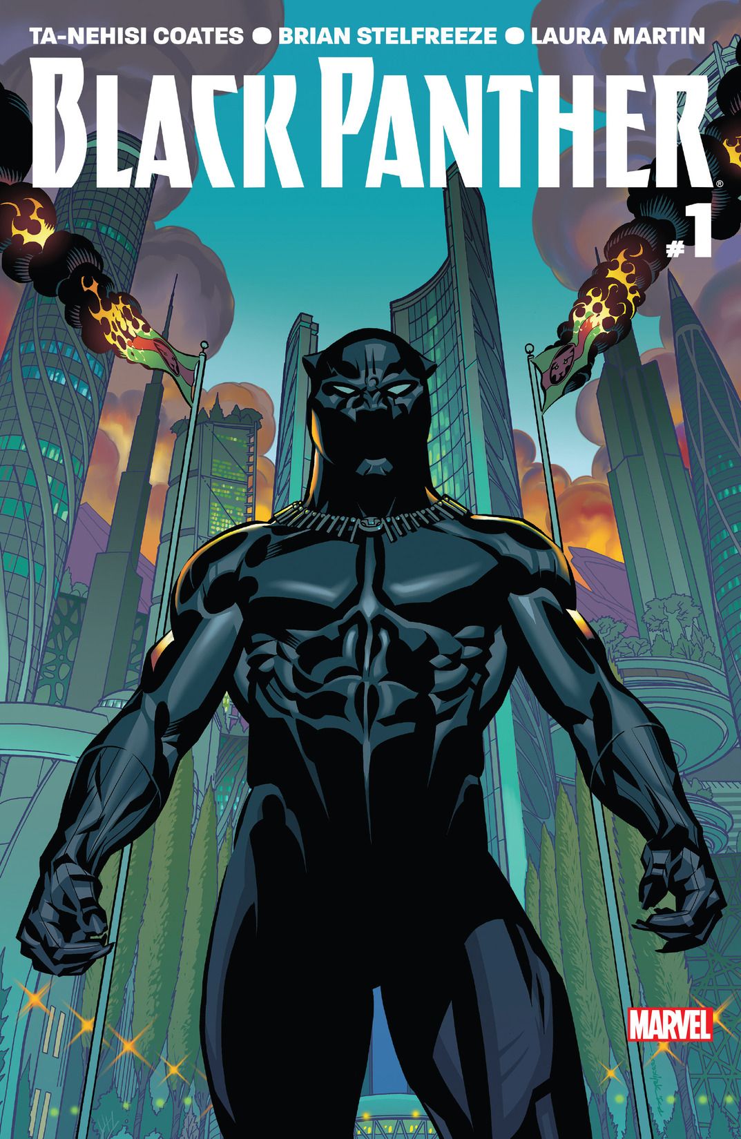 Black Panther (2016) #1 Cover