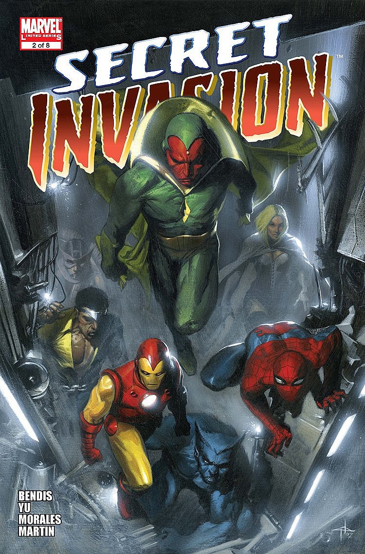 AVENGERS: SECRET INVASION THE INITIATIVE HC Comic book NM/MINT Disney +  series