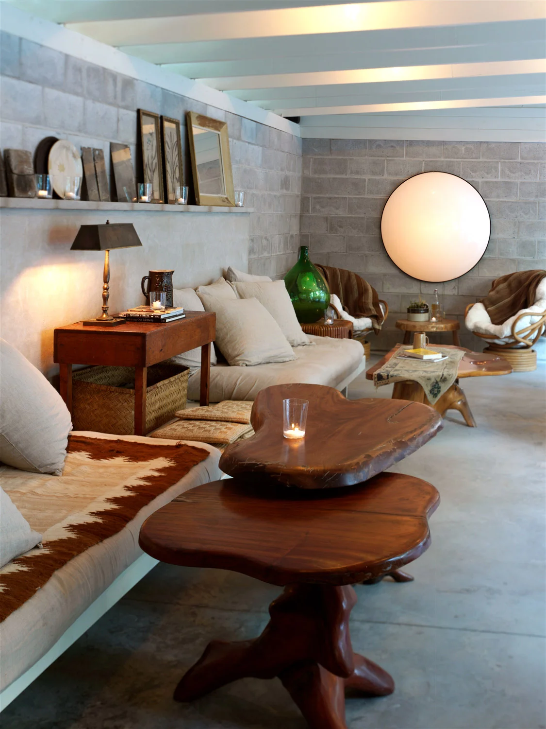 Interior detail of The Mess at Here Here (Photo by Victor Schrager)