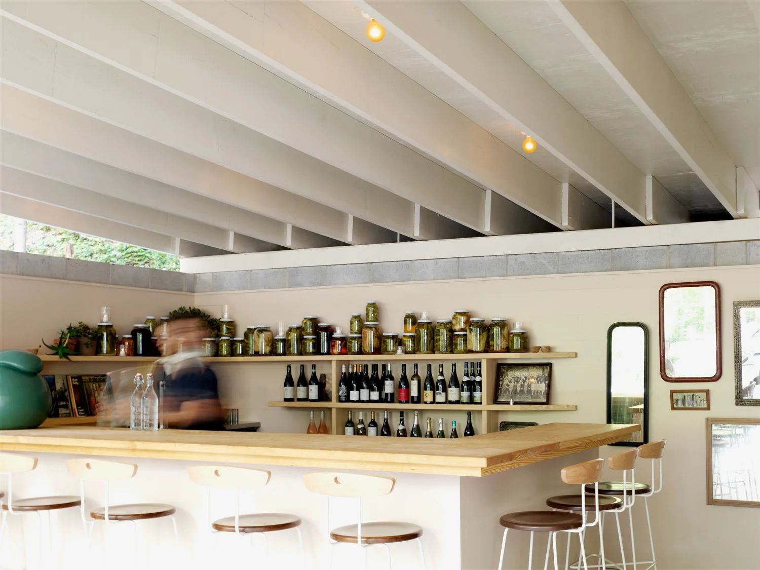 Bar at The Mess (Photo by Victor Schrager)