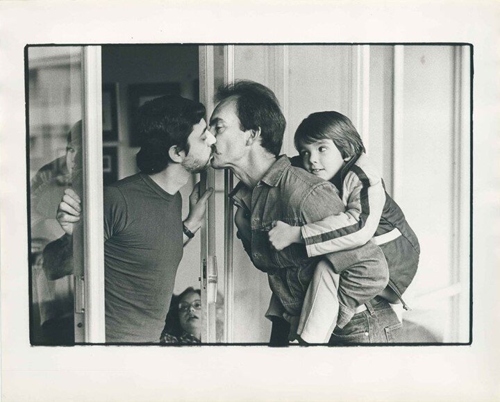 Gay Dads Kissing by J. Ross Baughman, 1983 (NMAH, gift of J. Ross Baughman)