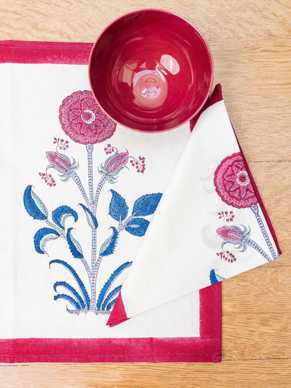 Red Hibiscus Napkins